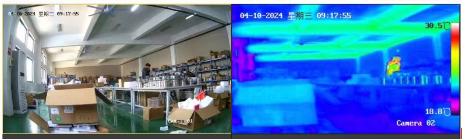 礦用本安型熱成像儀助力煤礦掘進機工作面電子圍欄